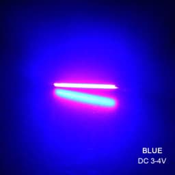 10pcs 60x8mm 2V 3V LED COB Light 3.7V Chip On Board Light Bar Warm Cold White Blue Red Color 1W 3W LED Lighting Work Lamp DIY