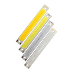 10pcs 60x8mm 2V 3V LED COB Light 3.7V Chip On Board Light Bar Warm Cold White Blue Red Color 1W 3W LED Lighting Work Lamp DIY