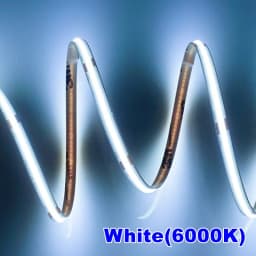 COB LED Strip Lights 320 LEDs/m High Density Flexible Dimmable FCOB Led Tape Colorful Rope Lighting DC12V 24V Red Green Blue