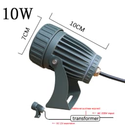 LED COB Lawn Lamp 5W10W20W25W Outdoor Garden Lighting AC85-265V DC12V Waterproof IP65 Garden Decoration Landscape Spotlights