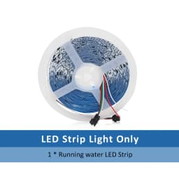 24V Running Water Flowing LED Strip Light 5M 10M 15M 20M Chasing Flexible WS2811 Tape Lamp Bluetooth APP 2.4G RF Remote Control
