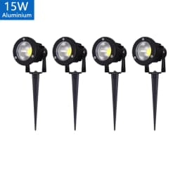 LED Garden Lawn Lamp 5W 10W 15W Outdoor Waterprof IP65 220V110V12V24V Landscape Spike Bulb Garden Path COB Lawn Spotlights