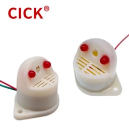 1PCS Minitype Sound And Light Electronic Buzzer ZMQ-2737 DC6-24V IP54 Lamp Burglar Alarm Beep Sound High-decibel Warning Device