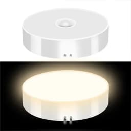 Motion Sensor LED Night Light USB Rechargeable Night Lamp For Kitchen Cabinet Wardrobe Lamp Staircase Wireless LED Closet Light