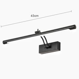 Mirror Wall Lamps Bathroom Modern Wall Lights 43CM 55CM 9W 12W Toilet Wall Mounted Lighting Fixtures Sconces Indoor Bedroom