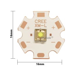 20W LED Laser Light XML 5050 SMD Plane Circle High Power Chip Glow Cold White 7000K XML2 T6 Bead DIY Flashlight Torch Parts Bulb