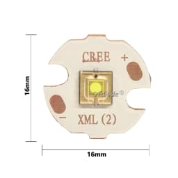 20W LED Laser Light XML 5050 SMD Plane Circle High Power Chip Glow Cold White 7000K XML2 T6 Bead DIY Flashlight Torch Parts Bulb