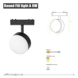 H6mm Ultra Thin Magnetic Track Light System 48V Living Room Ceiling Mount LED Ceiling Magnet Rail Lamp Spotlight Chandelier