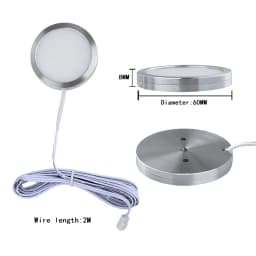 Under Cabinet LED Night Lights Display Case Closet Lamp Remote Control for Home Kitchen Showcase Wardrobe Cupboard Decoration