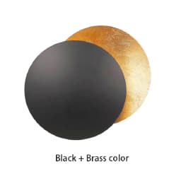 Moon Concept Solar Eclipse Wall Lamp Nordic Vintage Decoration Lighting Sconces Fixture for Aisle Stairs Study Bedroom Bedside