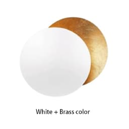 Moon Concept Solar Eclipse Wall Lamp Nordic Vintage Decoration Lighting Sconces Fixture for Aisle Stairs Study Bedroom Bedside