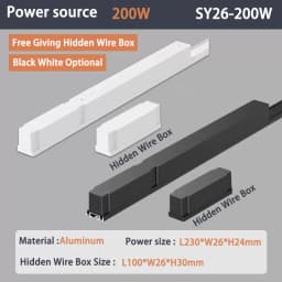 6MM Smart Tuya Zigbee Magnetic Track Light Dimmable 48V Ultra Thin Rail Surface Mount System Black White Slim Magnet Track Lamp
