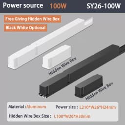 6MM Smart Tuya Zigbee Magnetic Track Light Dimmable 48V Ultra Thin Rail Surface Mount System Black White Slim Magnet Track Lamp