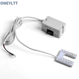 EU/US Plug Sewing Machine Light 10LED/COB U-Shape Flexible Industrial Lighting Lamp Magnetic Base Working Lights For Workbench