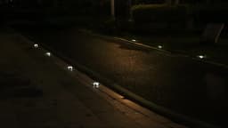 16 LEDs Bright Solar Ground Lights Outdoor Waterproof Solar LED Light for Pathway Garden Yard Lawn Walkway Driveway Decoration
