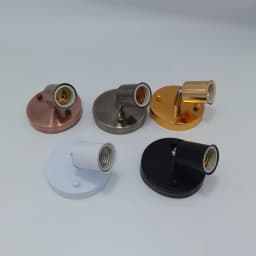 E27 Light Socket Antique Metal Lamp Socket Holder for E27 Edison Incandescent Lamp 1pcs Black White Silver Bronze Lamp Base