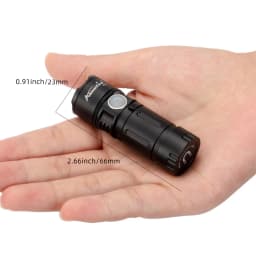 X30 5W LED Portable Mini LED Flashlight Magnet USB Rechargeable Outdoor Child Lady Backpack Pocket Torch Lamp 16340 Battery