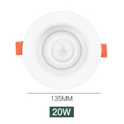 20W 15W 10W 5W PIR Motion Sensor Downlight AC85-265V Recessed Ceiling Light For Corridor Living Room Kitchen Decor Lighting
