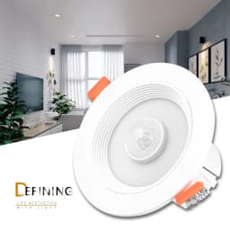 20W 15W 10W 5W PIR Motion Sensor Downlight AC85-265V Recessed Ceiling Light For Corridor Living Room Kitchen Decor Lighting