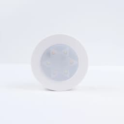 Round LED Cabinet Closet Light CCT Under Furniture Dimmable Lamps Battery Powered Night Bedroom Wardrobe Lighting Remote Control