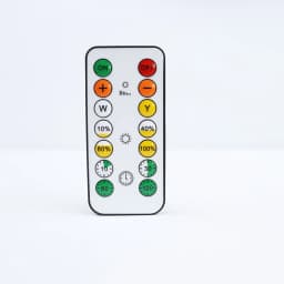 Round LED Cabinet Closet Light CCT Under Furniture Dimmable Lamps Battery Powered Night Bedroom Wardrobe Lighting Remote Control