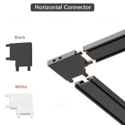 6MM Thin Smart Tuya Zigbee Dimmable Ceiling Surface Mount Magnetie Track Light System Black White Slim Lamp Safe DC48V for Home