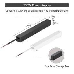 6MM Thin Smart Tuya Zigbee Dimmable Ceiling Surface Mount Magnetie Track Light System Black White Slim Lamp Safe DC48V for Home