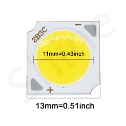 10pcs 3W/5W/7W/10W 6500K/4000K/3000K LED COB Light Beads 1313 Ra≥70 LED Lamp Bead LED Bulb Chip Spot Light Downlight Diode Lamp