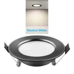 LED Downlight Ceiling Light Black Lamps Waterproof 5W 9W 12W 15W 18W AC 220V 230V 110V Spot IP65 LED Downlight Lamp