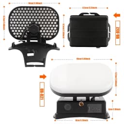 Large Area Floodlight Headlamp 8800mAh High Powerful Rechargeable Led Head Flashlight Camping Lantern for Fishing Hiking Hunting