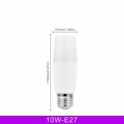 No Flicker 5W 10W 15W 20W LED Cylindrical Corn Bulb E27 E14 Light Bulb AC220V LED Lamp Home Decoration Chandelier Candle Light