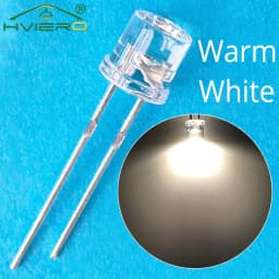 10/100X Min F5 5mm Flat Top White Pink Yellow Blue Wide Angle Light Diode Water Clear LED Bead Ultra Bright Bulb Emitting Lamp
