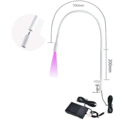 LED UV Glue Curing Light USB UV Ultraviolet Light  Beauty Eyelash manicure False Eyelashes Grafting Foot Step Switch Floor Lamp