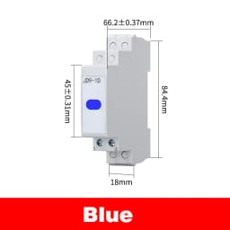 Din Rail type Power indicator light LED signal light 220v 24v Distribution box Thin Style 1P Warning lights red green Display