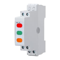 Din Rail type Power indicator light LED signal light 220v 24v Distribution box Thin Style 1P Warning lights red green Display