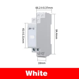 Din Rail type Power indicator light LED signal light 220v 24v Distribution box Thin Style 1P Warning lights red green Display
