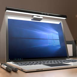 Eye-Care Desk Lamp 33cm 50cm LED Computer PC Monitor Screen Light Bar Stepless Dimming Reading USB Powered Hanging Table Lamps