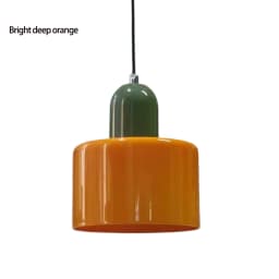 Nordic Modern Glass Bedroom Bedside Long Line Small Chandelier Restaurant Bar Chandelier Simple Lighting Atmosphere Lamp E27