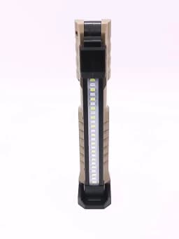 USB Rechargeable Portable COB LED Flashlight Work Light Magnetic Lanterna Hanging Lamp with Built-in Battery Camping Torch