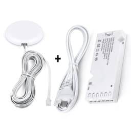 LED Lighting Transformer with Touch Switch DC12V Power Supply Adapter Dupont Port LED Strip Driver DIY Home Cabinet Shelf Light