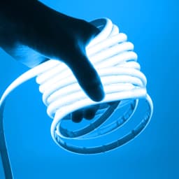 IP68 Waterproof COB LED Strip Light 12V 24V 320LEDs/m Flexible LED Neon Tape for Outdoor Swimming Pool High Density Linear Light