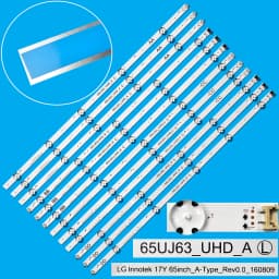 LED Backlight Strip For 65LV541H 65LV640S 65LG63CJ 65UJ6300 65UJ6307 65LV570H 65LV570M 65LV751H 65LV761H 65UJ630Y
