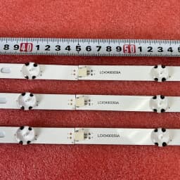 LED Backlight Strip(3) for TV 43UJ639V 43UJ675V 43UJ634V 43LJ624V 43LJ634V 43UJ701V 43UJ6309 43UJ6307 43UJ670V 43UJ6350 43UJ6500