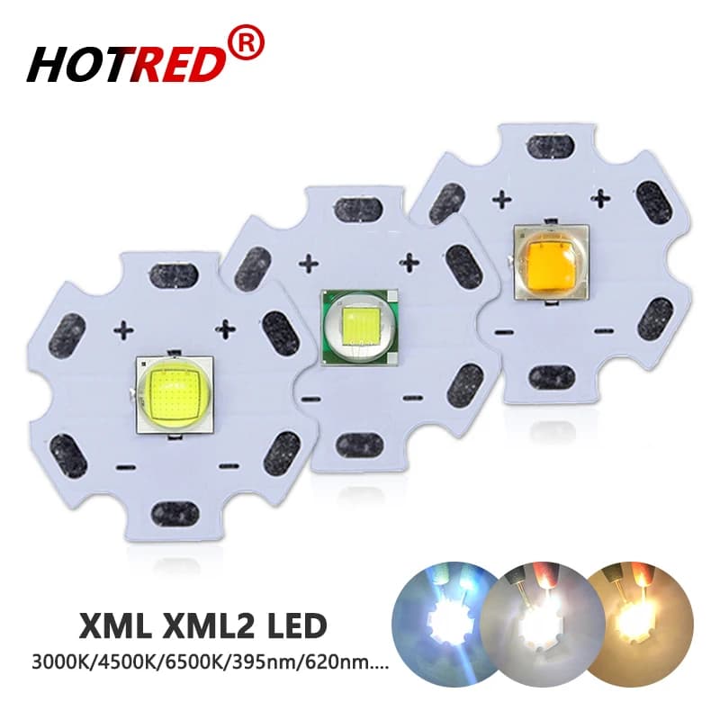 High Power LED 5w10W 5050 XLM T6 XMLL2 5050-L2 Chip diodes 3V 3.7V Flashlights Parts DIY For Bicycle Car accessories Headlamp