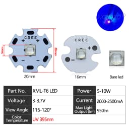 High Power LED 5w10W 5050 XLM T6 XMLL2 5050-L2 Chip diodes 3V 3.7V Flashlights Parts DIY For Bicycle Car accessories Headlamp