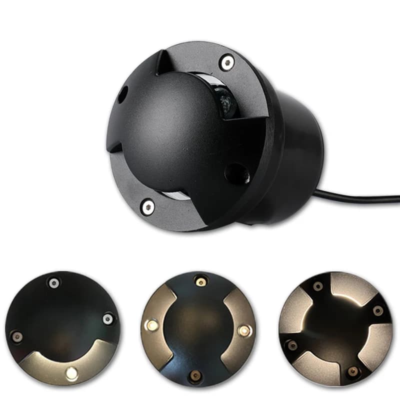 3W 5W 10W LED Garden Light IP67 AC110V 220V DC12V Spotlights Outdoor Recessed Underground Lamp Floor Landscape Lighting