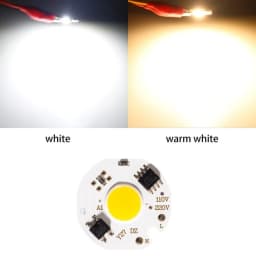 MunLii No Need Driver 220V LED COB Chip 3W 5W 7W 10W 12W LED Chip Lamp Smart IC LED Bulb for Flood Light Cold White Warm White