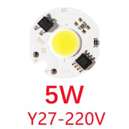 MunLii No Need Driver 220V LED COB Chip 3W 5W 7W 10W 12W LED Chip Lamp Smart IC LED Bulb for Flood Light Cold White Warm White