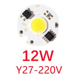 MunLii No Need Driver 220V LED COB Chip 3W 5W 7W 10W 12W LED Chip Lamp Smart IC LED Bulb for Flood Light Cold White Warm White