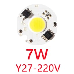 MunLii No Need Driver 220V LED COB Chip 3W 5W 7W 10W 12W LED Chip Lamp Smart IC LED Bulb for Flood Light Cold White Warm White